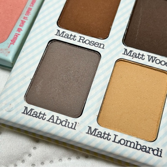 Set 2 makeup bundle The Balm eyeshadow and blush Meet Matte Nude palette - Picture 4 of 11